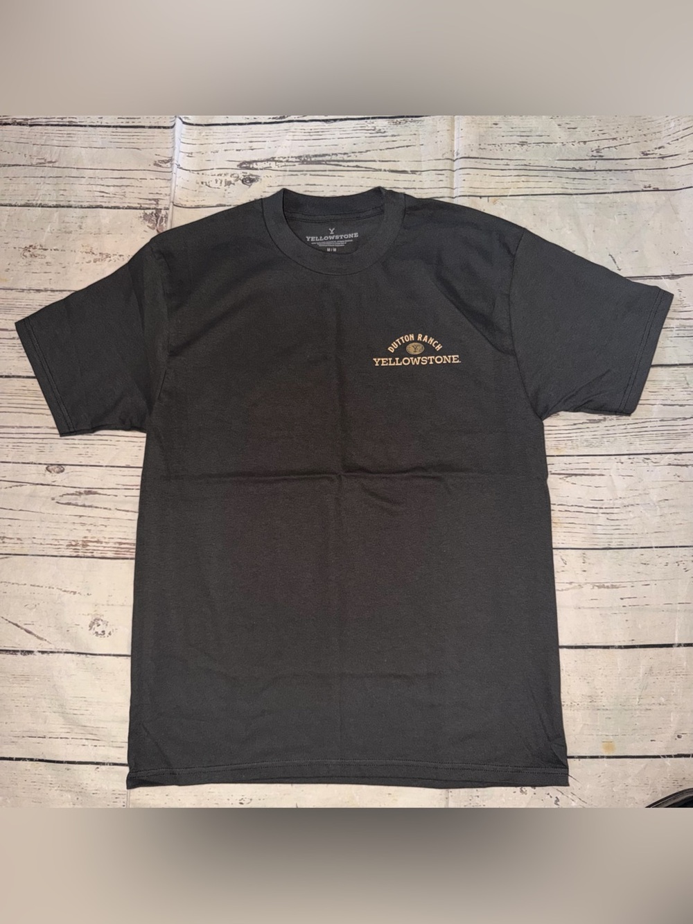 Yellowstone Dutton  Ranch grey Short Sleeve Crew Tee